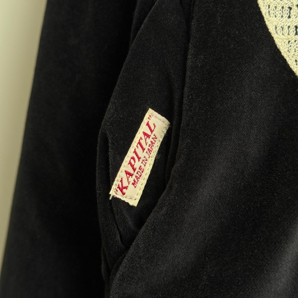 Kapital “Bone” Velvet Sukajan Jacket — Navy — Made in Japan - Picture 6 of 12
